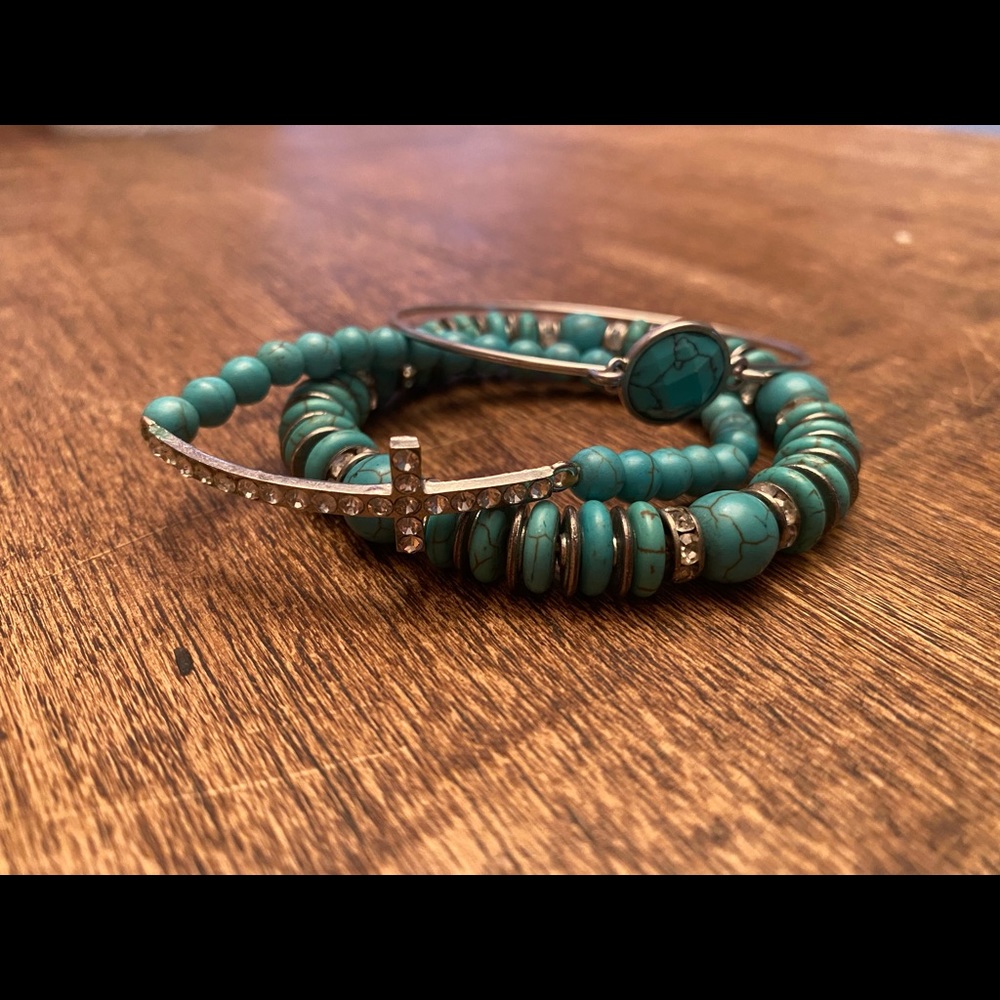 Turquoise bracelets - Picture 3 of 4